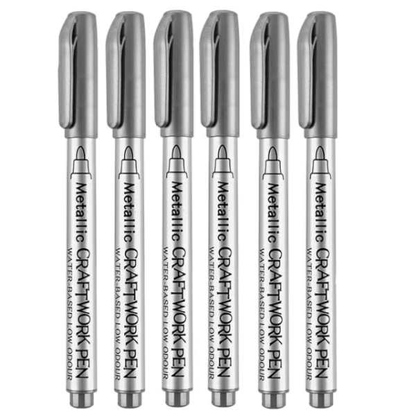 Alternative view of Metallic Waterproof Permanent Paint Markers