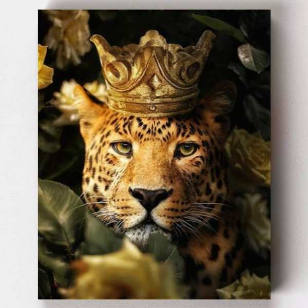 Queen of the Jungle Paint by Numbers