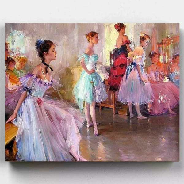 Ballerina Recital Paint by Numbers