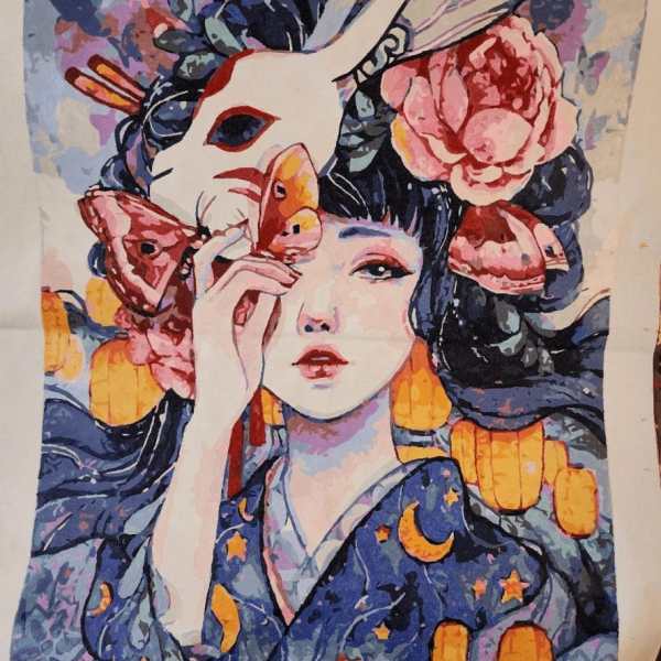 Alternative view of Anbu Princess Paint by Numbers