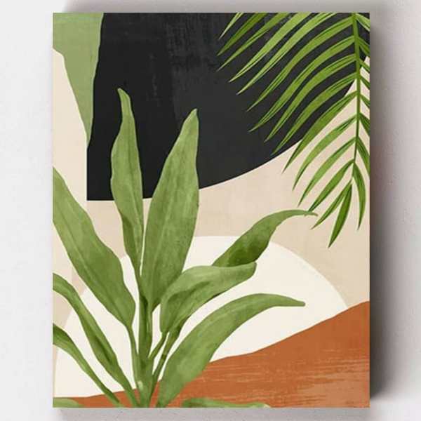 Plant Head Paint by Numbers