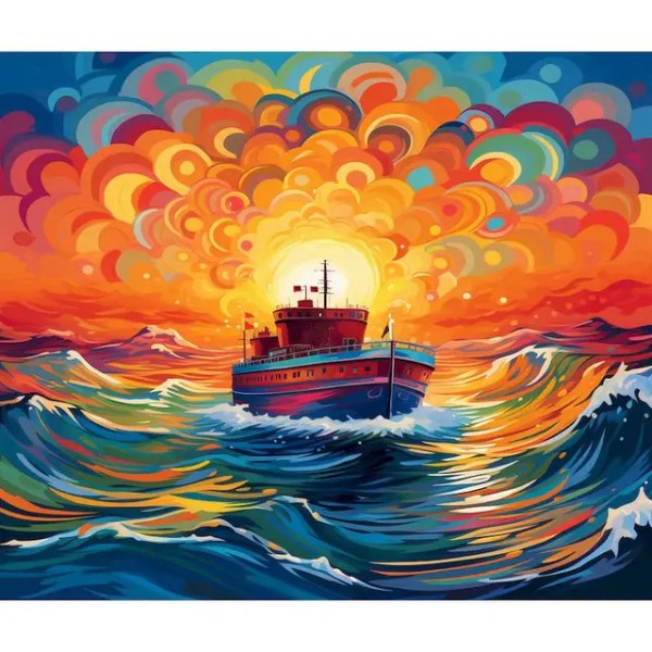 Murky Waters Paint by Numbers