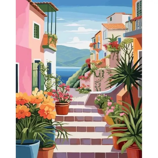 Lakehouse Paint by Numbers