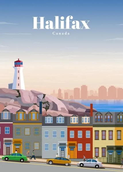 Halifax, Canada Paint by Diamonds