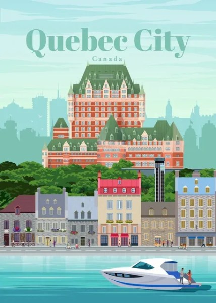 Quebec City, Canada Paint by Diamonds